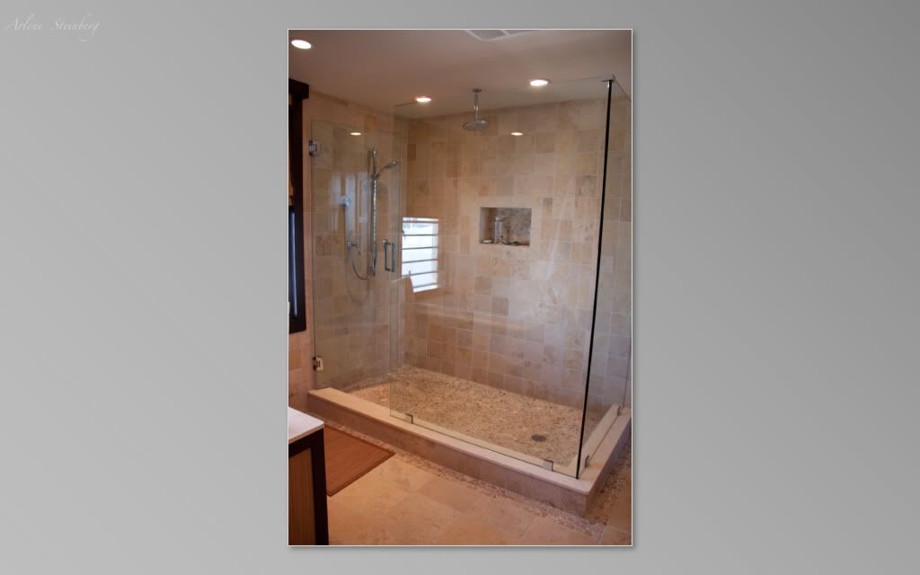 Walk in shower advice is this wide enough for it to be open?